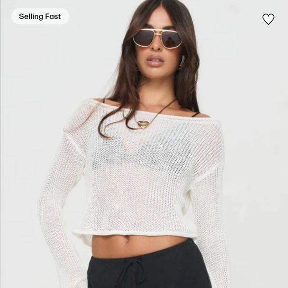 Princess Polly NWTs Cafe Pari Sweater - Picture 10 of 11